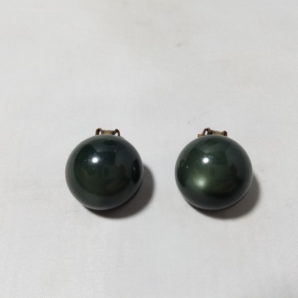 Paul Sachs Vintage Green Sundress Shrug & Earrings - Picture 2 of 8